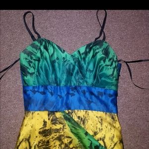 Multicolor silky dress from rue21